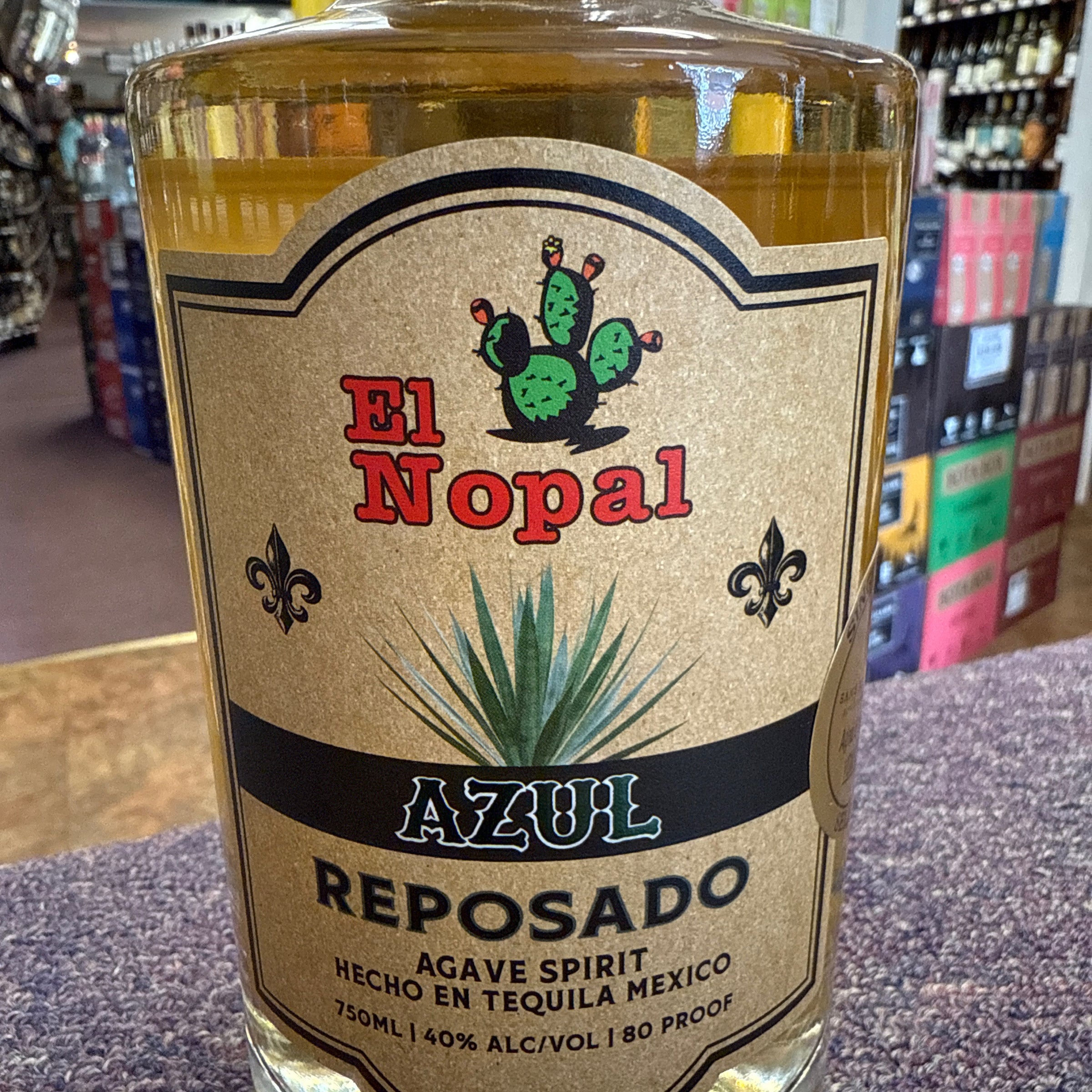 EL NOPAL AZUL TEQUILA REPOSADO SWR | East Ave Liquor Store